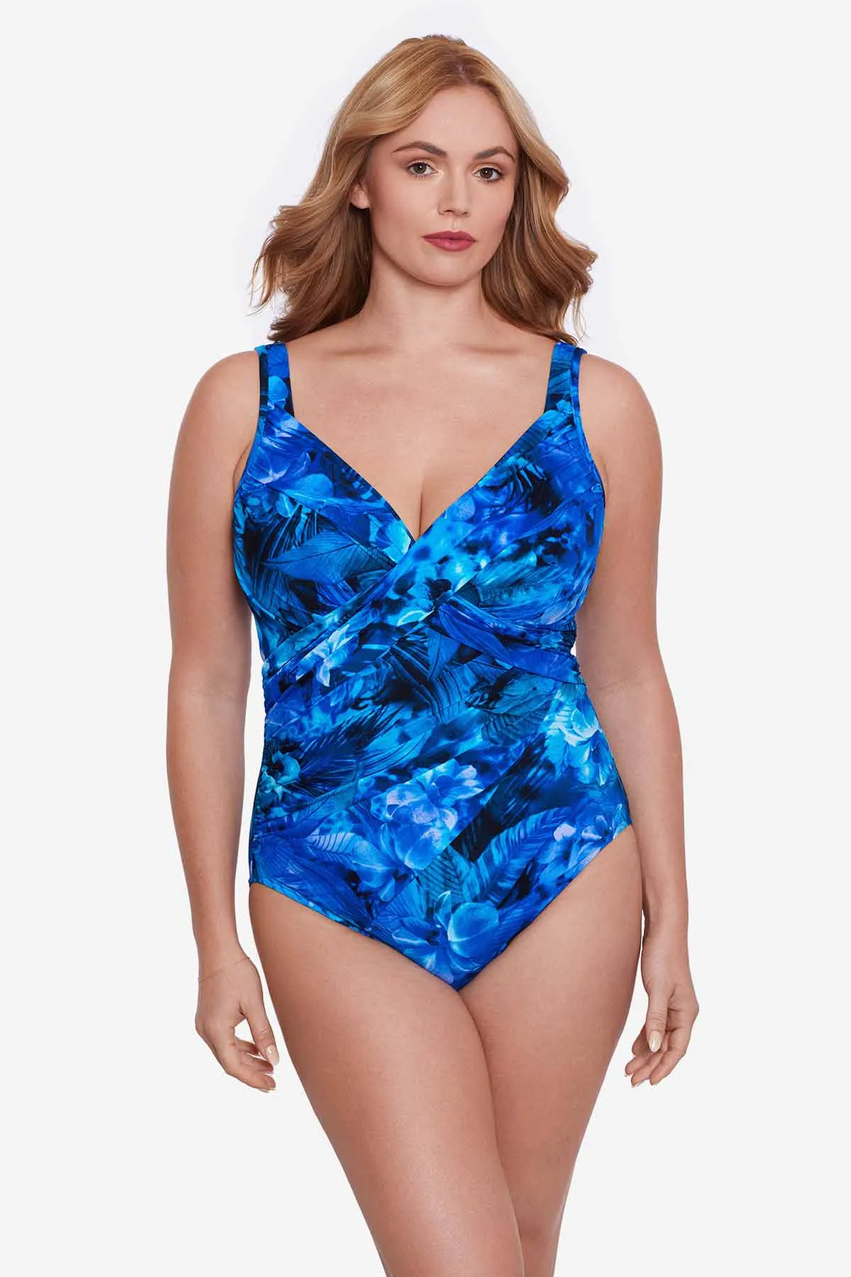 Plus Size Revele One Piece in Sous Marine sold by Miraclesuit