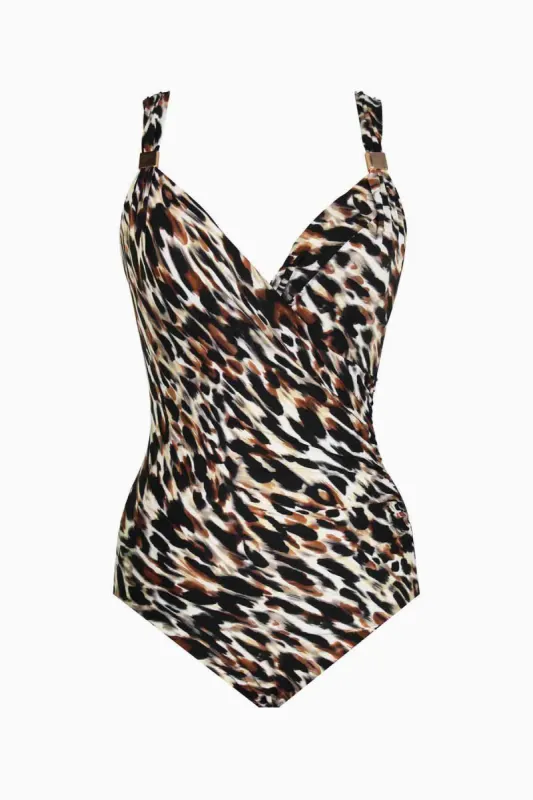 Siren One Piece in Fur Realz sold by Miraclesuit