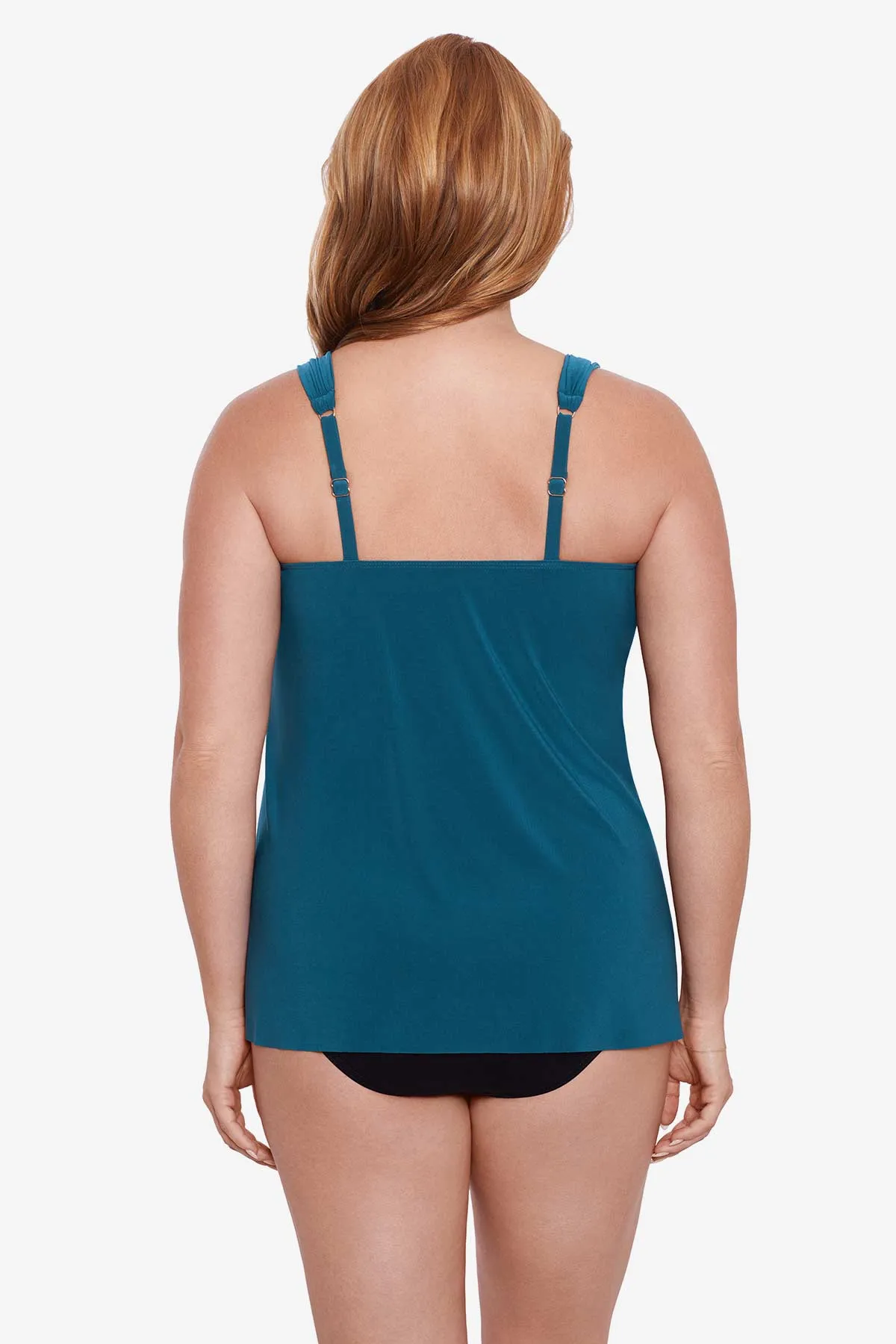 Plus Size Dazzle Tankini Top sold by Miraclesuit product image thumbnail 3