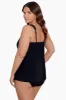 Plus Size Dazzle Tankini Top sold by Miraclesuit