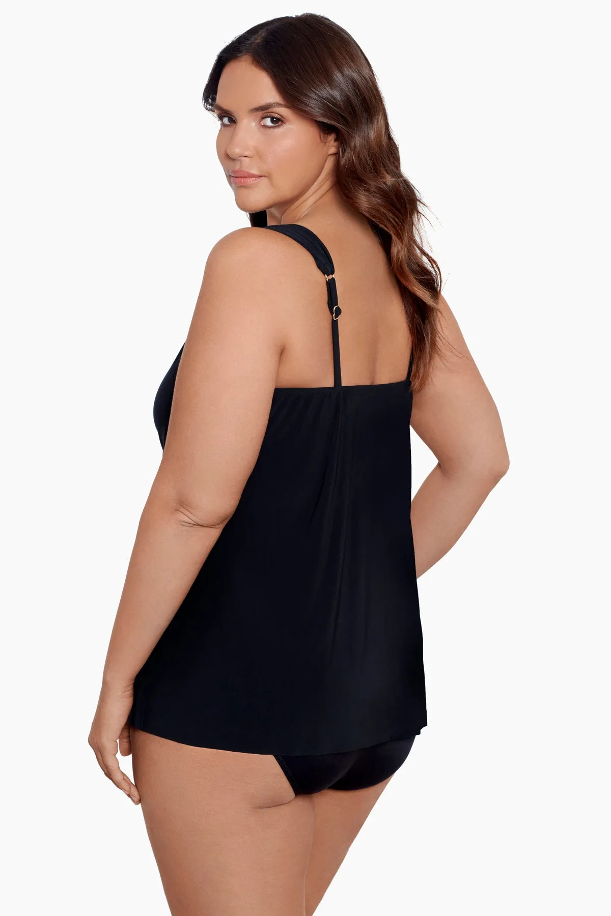 Plus Size Dazzle Tankini Top sold by Miraclesuit product image thumbnail 5