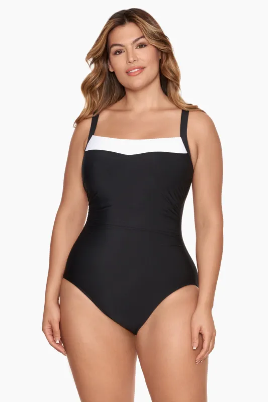 DD-Cup Kara One Piece in Colorblock sold by Miraclesuit