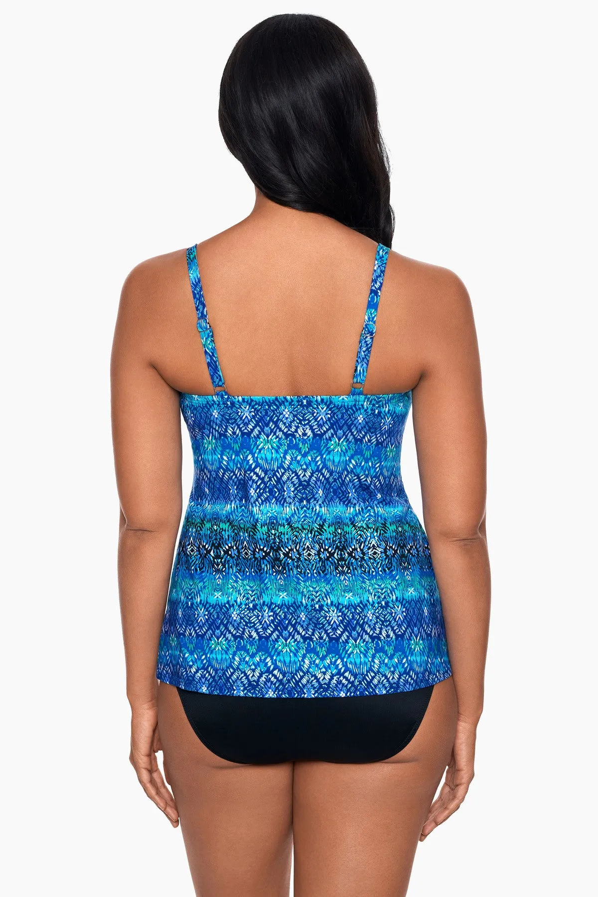Love Knot Tankini Top in Blue Curacao sold by Miraclesuit product image thumbnail 4