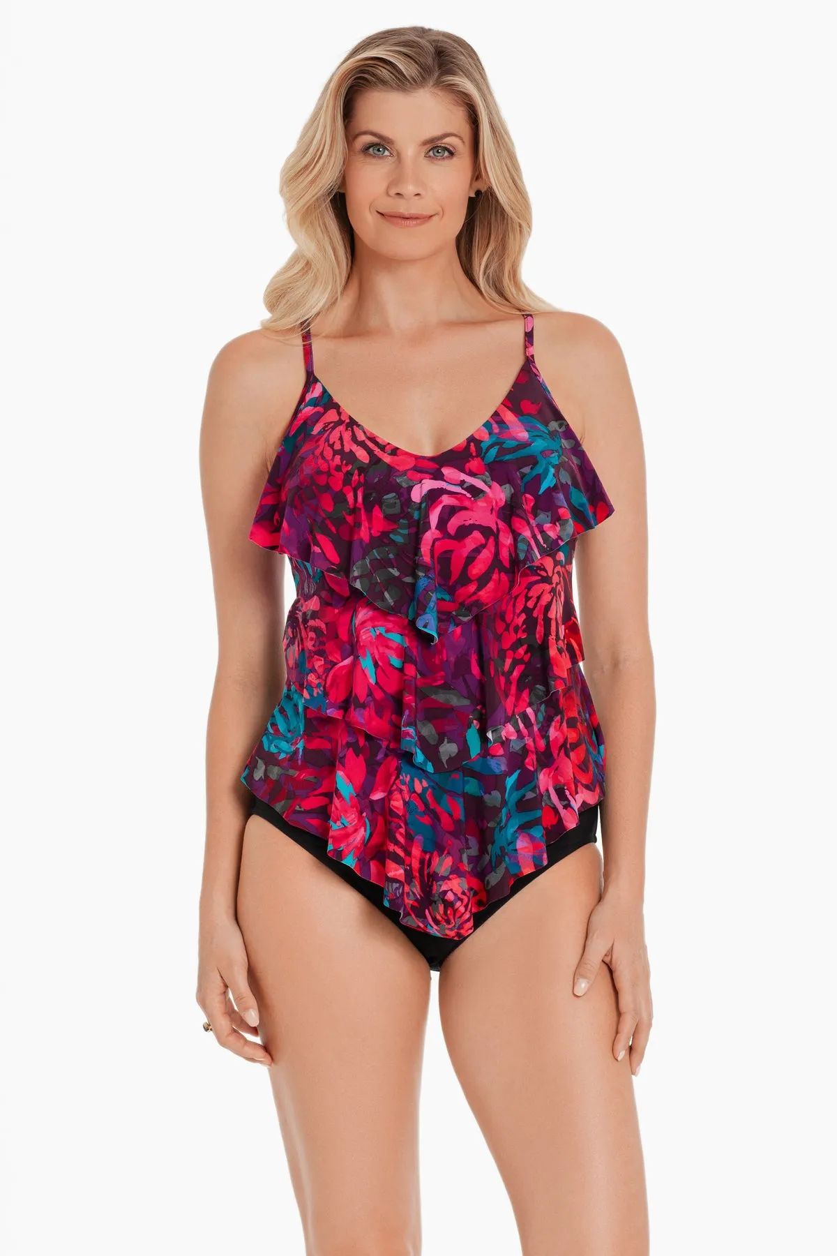 Coral Springs Rita Tankini Top sold by Miraclesuit