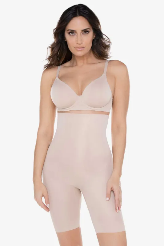 Shape with an Edge® High-Waist Thigh Slimmer sold by Miraclesuit