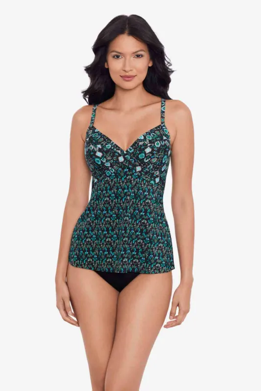 Myrra Tankini Top in Bijoux sold by Miraclesuit