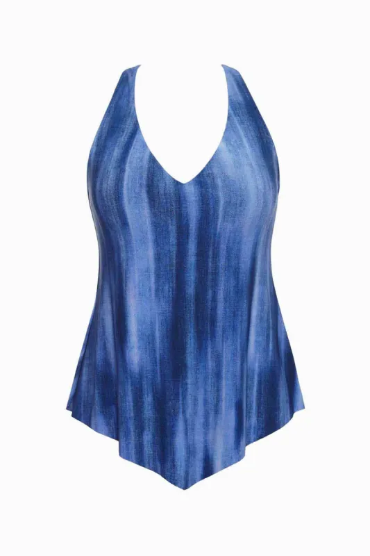 Dungarees Taylor Tankini Top sold by Miraclesuit