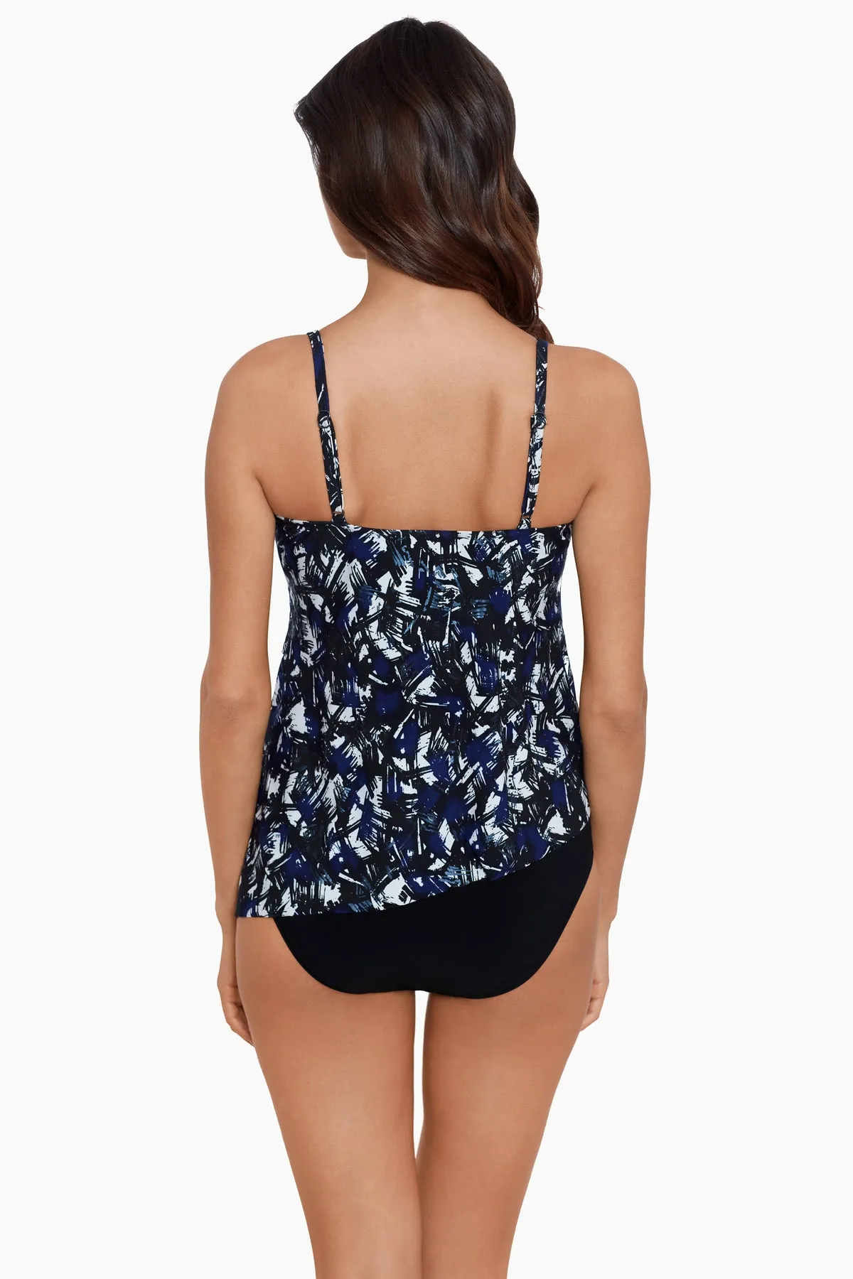 Elsa Tankini Top in Blueprint sold by Miraclesuit product image thumbnail 5