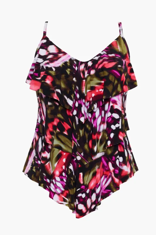 Flutter Rita Tankini Top Set sold by Miraclesuit