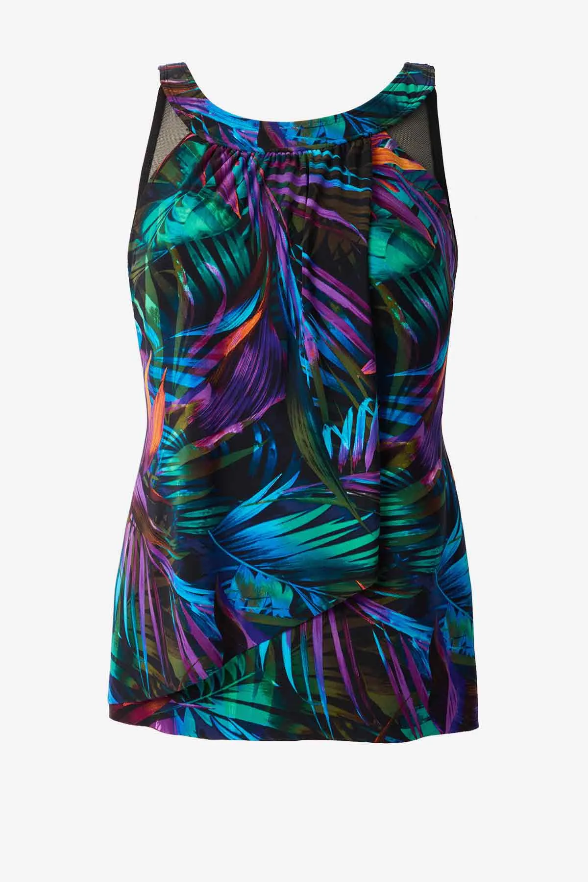 Plus Size Ursula Tankini Top in Palma Paradiso sold by Miraclesuit product image thumbnail 4