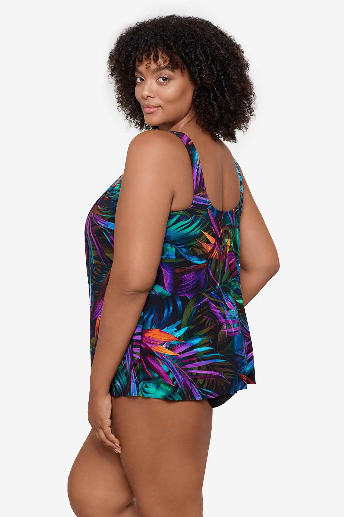 Plus Size Ursula Tankini Top in Palma Paradiso sold by Miraclesuit product image thumbnail 2