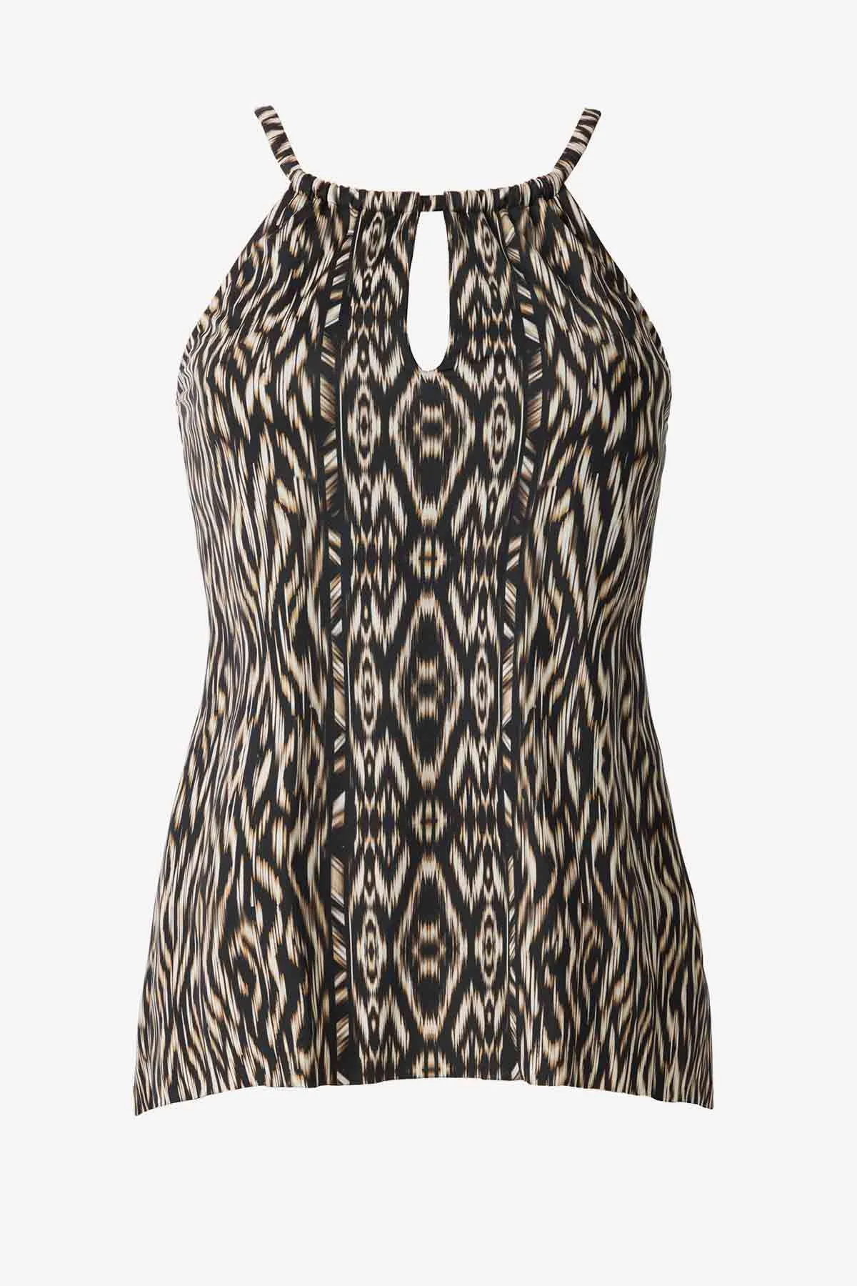 Plus Size Peephole Tankini Top in Topkapi sold by Miraclesuit product image thumbnail 4