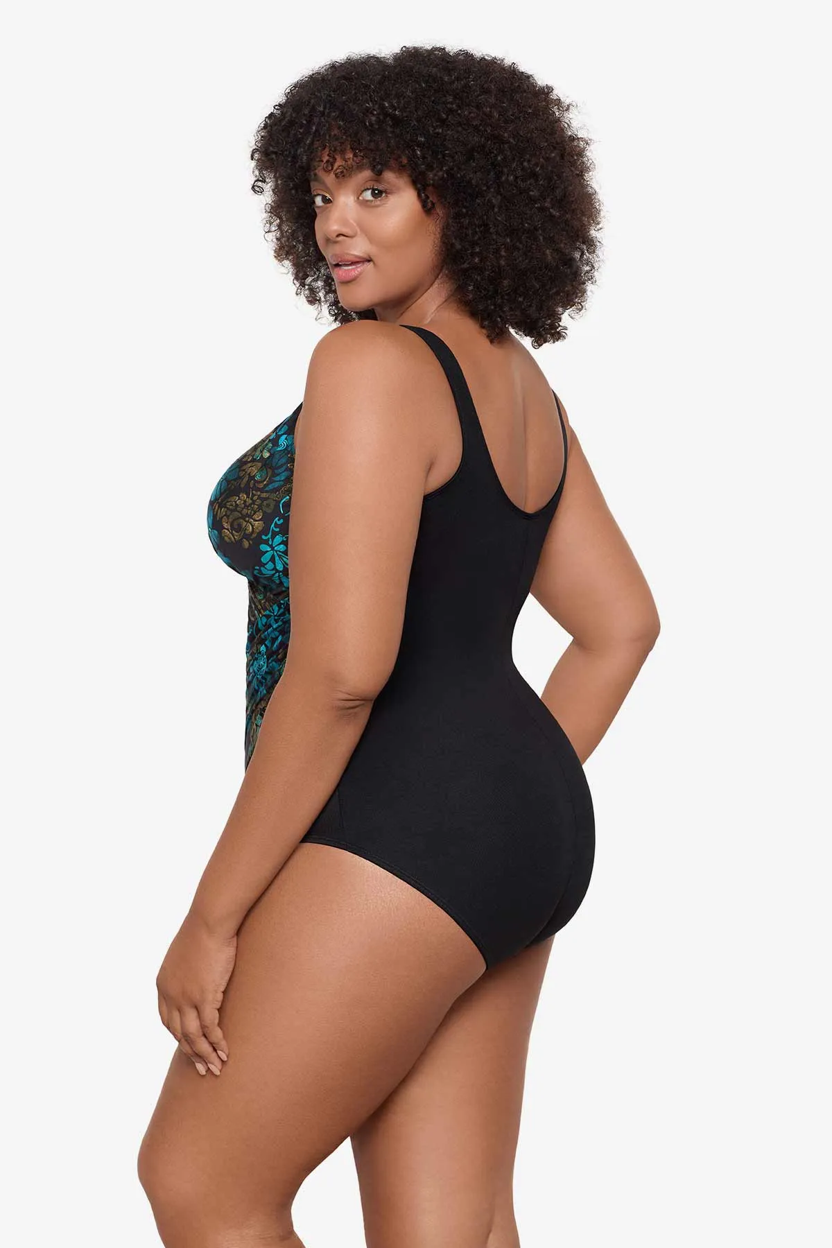 Plus Size Oceanus One Piece in Flor De Mare sold by Miraclesuit product image thumbnail 2