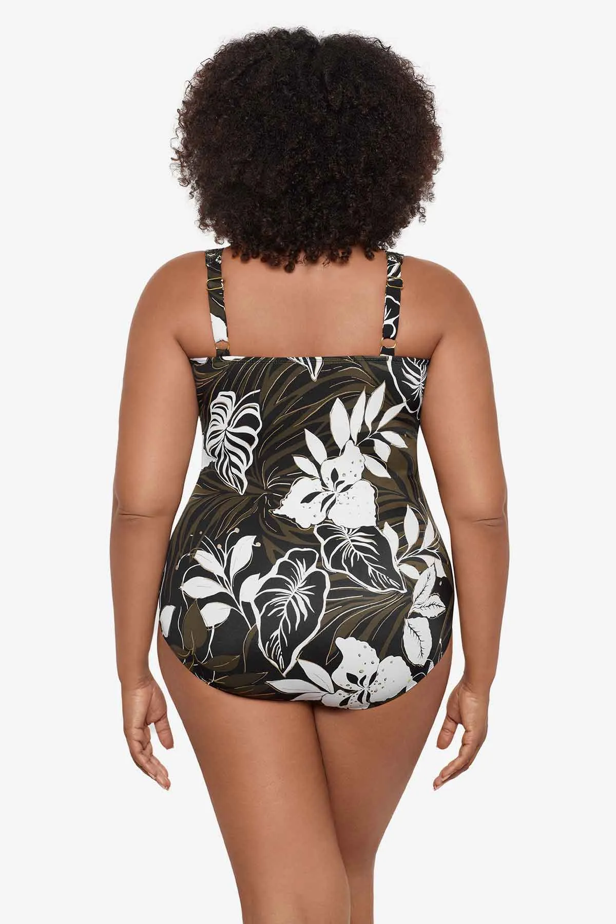 Plus Size Sanibel One Piece in Elle Dorado sold by Miraclesuit product image thumbnail 3