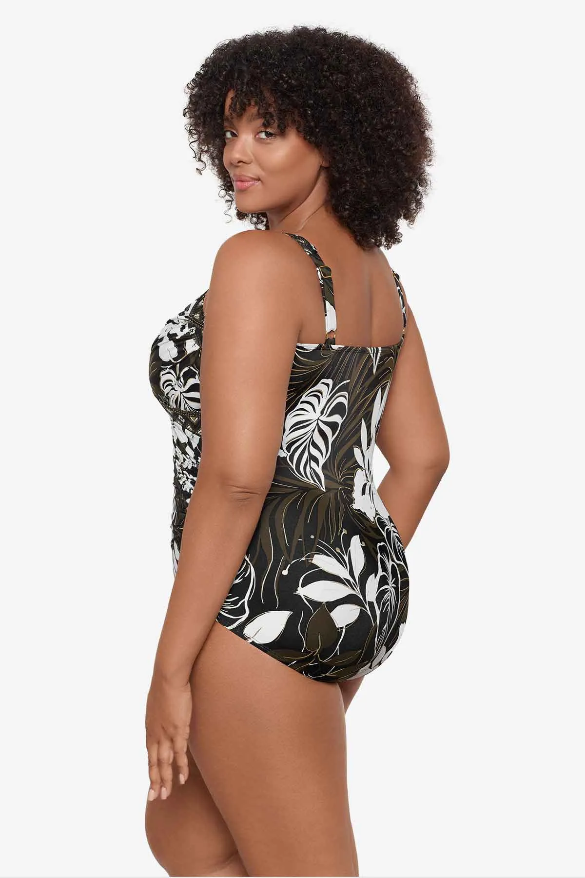 Plus Size Sanibel One Piece in Elle Dorado sold by Miraclesuit product image thumbnail 2