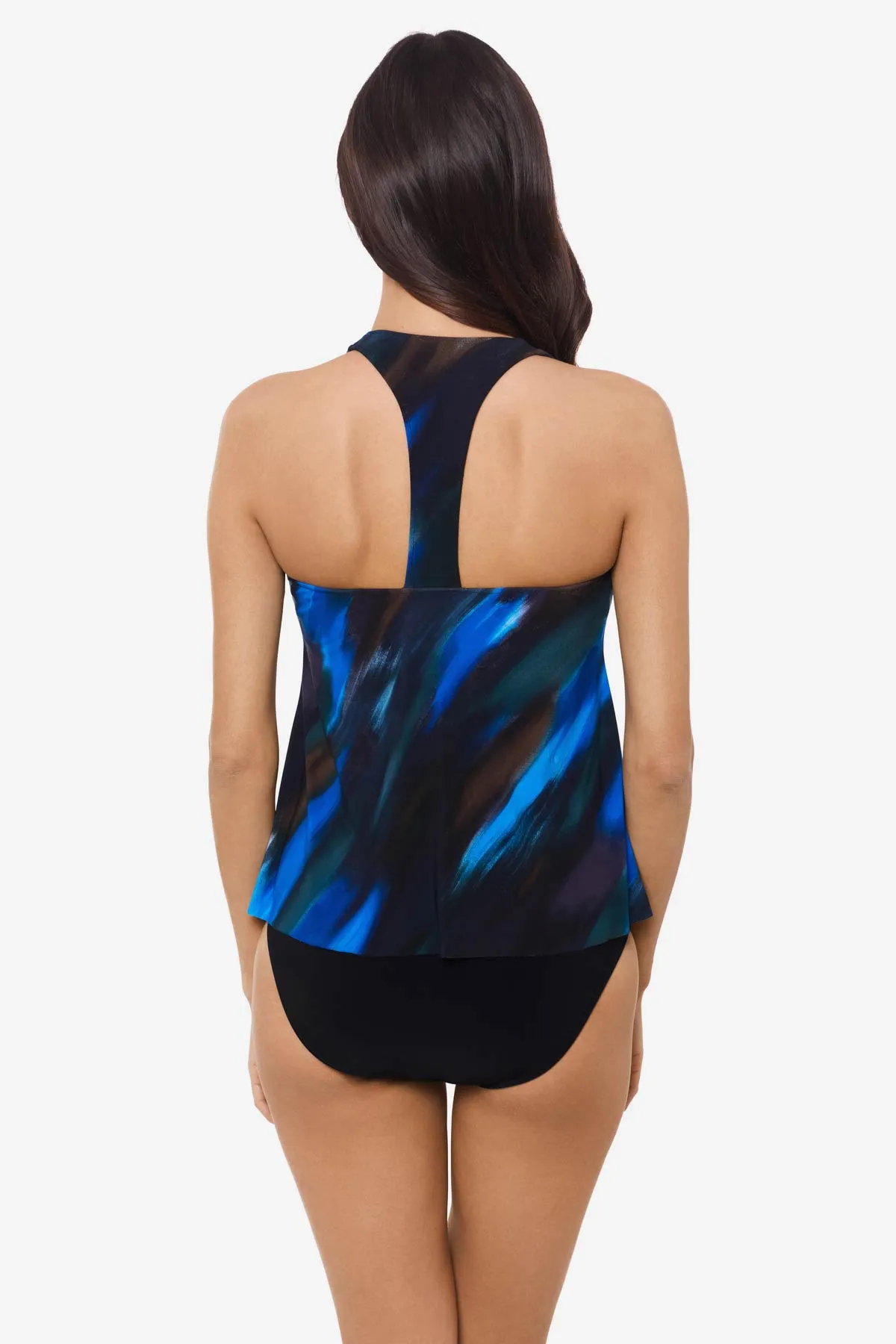 Taylor Tankini Top in Swipe Right sold by Miraclesuit product image thumbnail 3