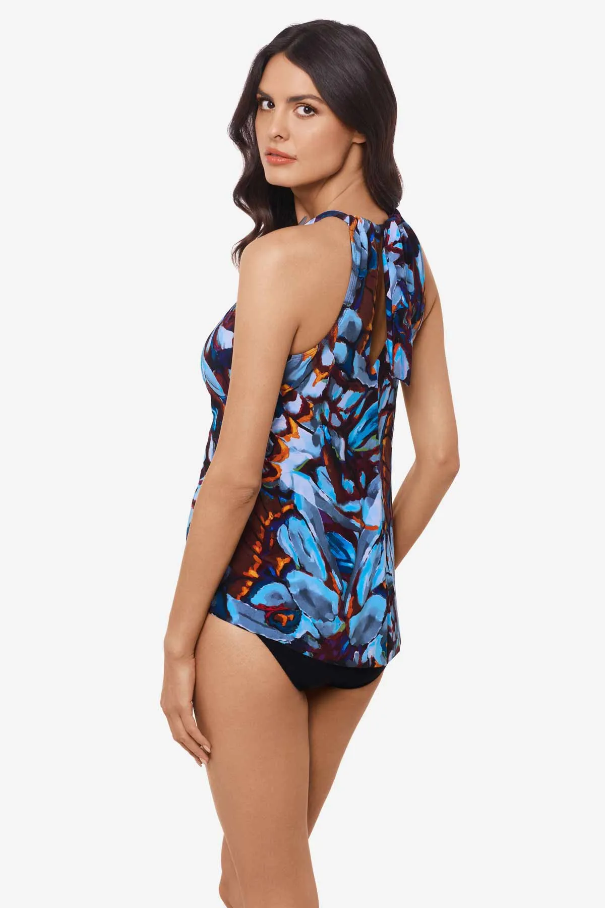 Esme Tankini Top in Monarch sold by Miraclesuit product image thumbnail 2