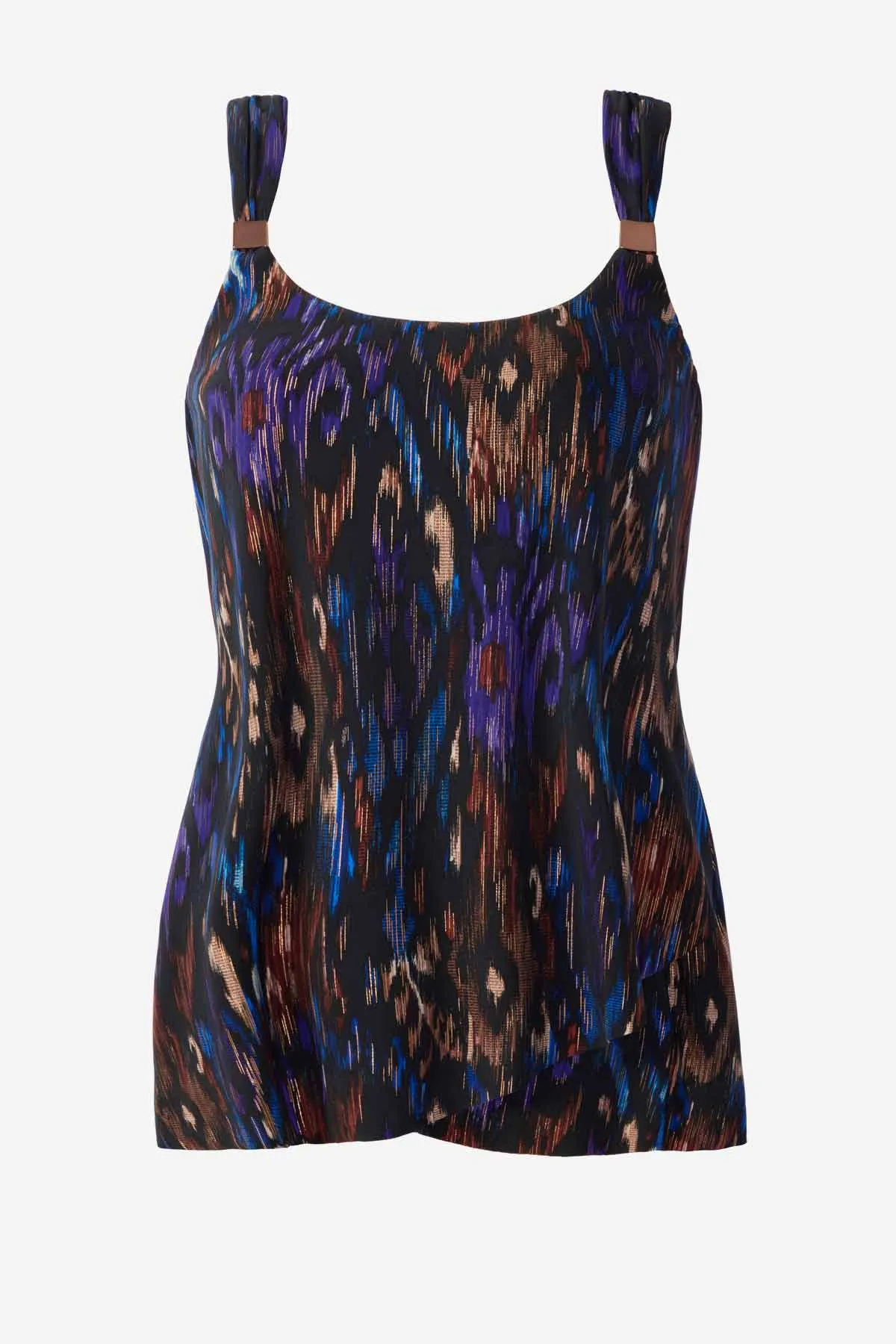 DD-Cup Dazzle Tankini Top in Tapiz sold by Miraclesuit product image thumbnail 4