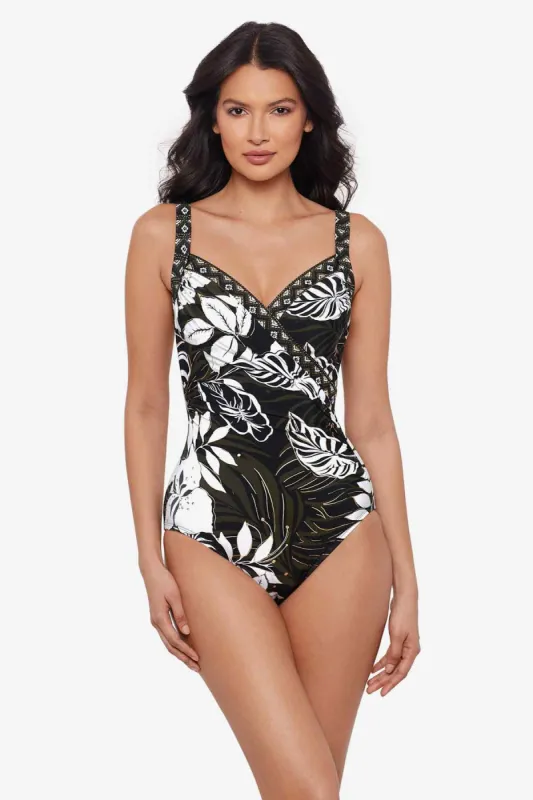 DD-Cup Sanibel One Piece in Elle Dorado sold by Miraclesuit