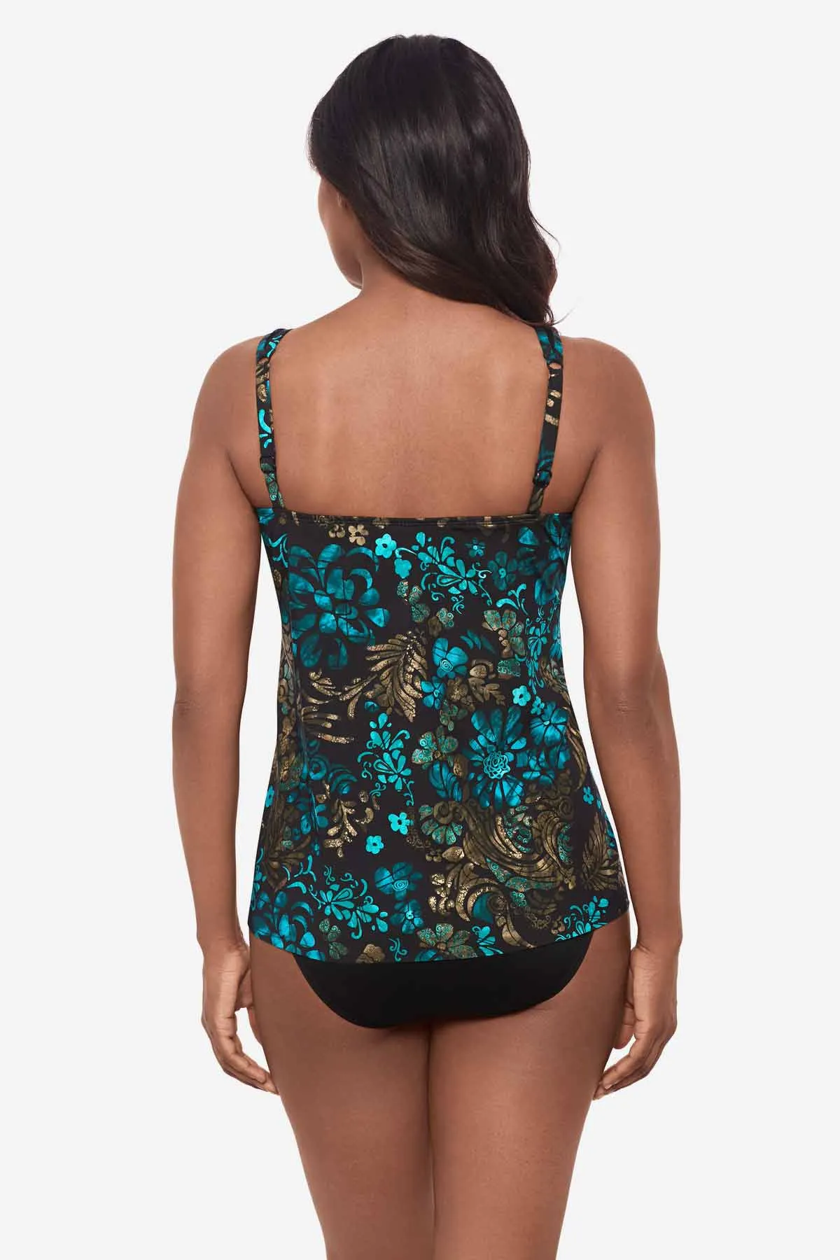 Mirage Tankini Top in Flor De Mare sold by Miraclesuit product image thumbnail 3