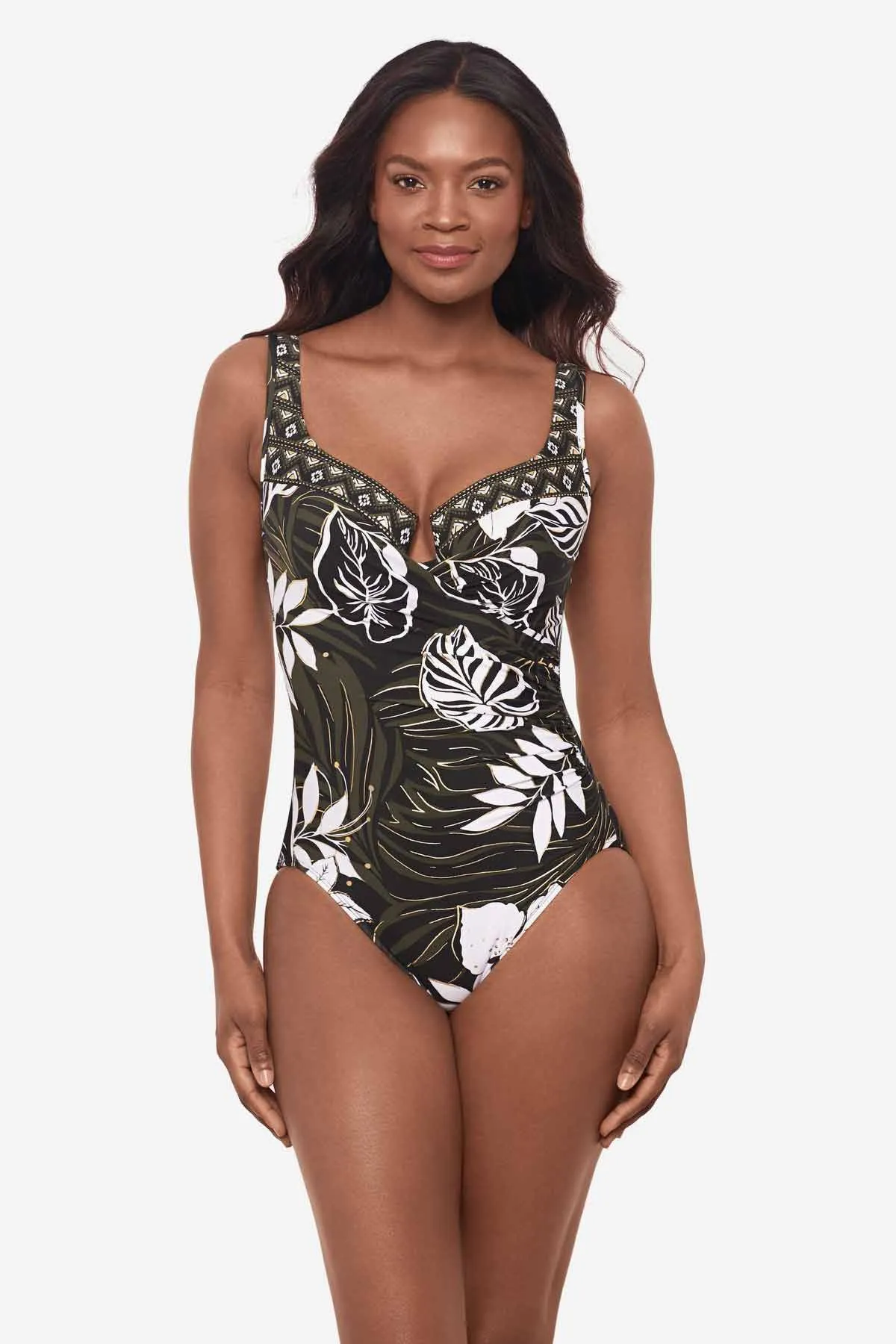 Escape One Piece in Elle Dorado sold by Miraclesuit