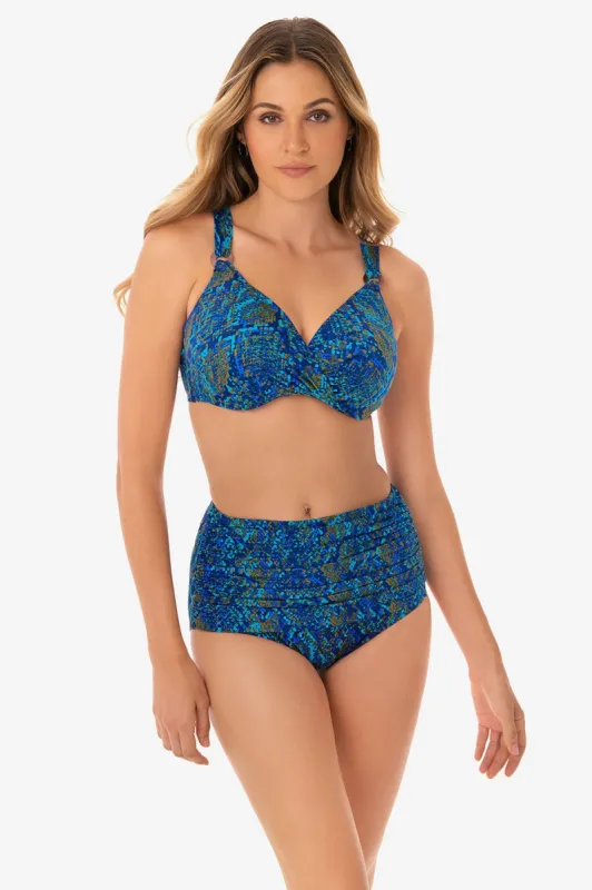 Basilisk Plunge Swim Bra Set sold by Miraclesuit