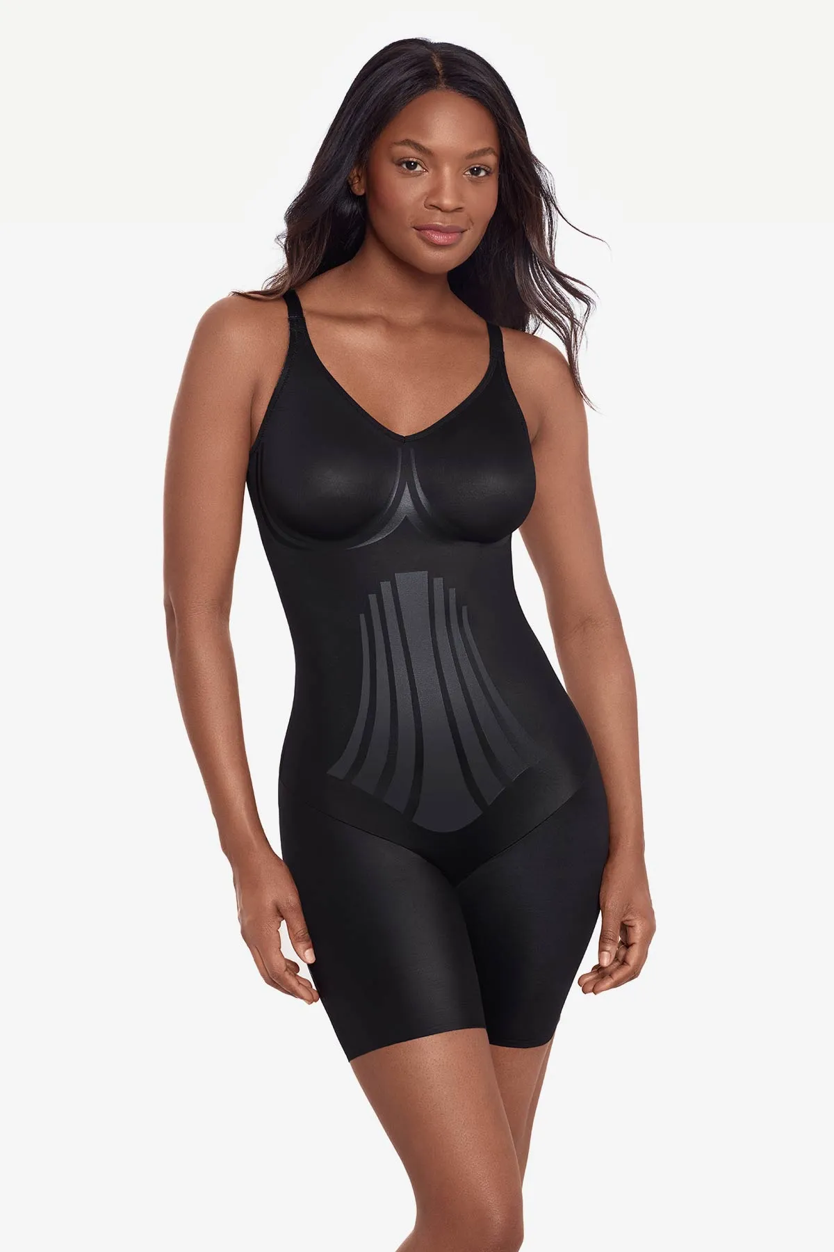 Modern Miracle Thigh Slimmer Bodysuit sold by Miraclesuit