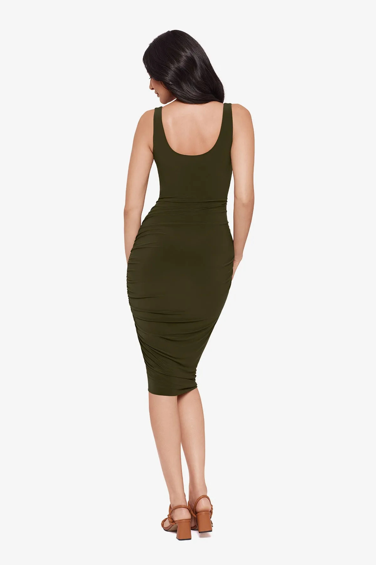 Suki Shaping Dress in Nori sold by Miraclesuit product image thumbnail 4