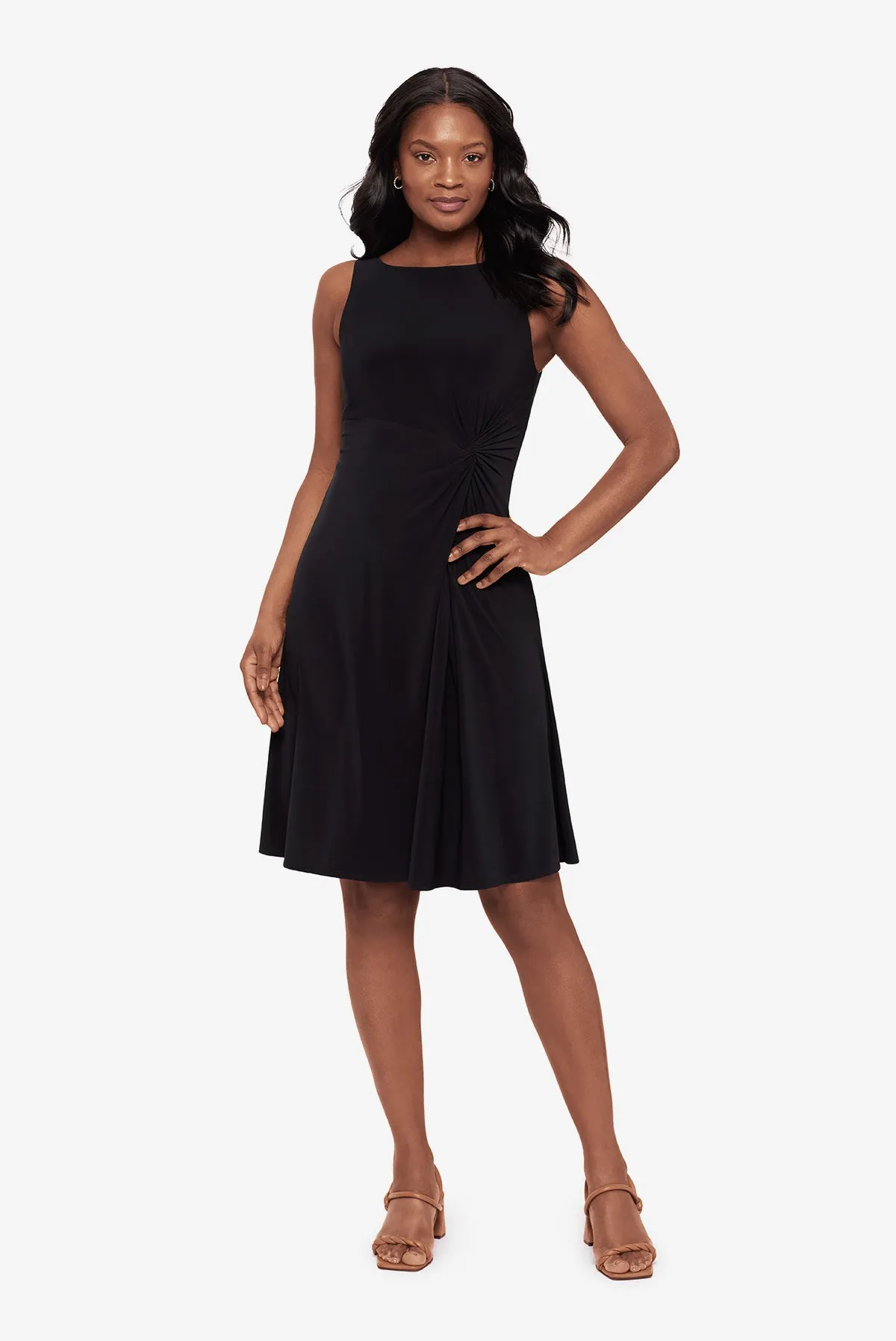 Remi Fit & Flair Shaping Dress in Black sold by Miraclesuit product image thumbnail 2