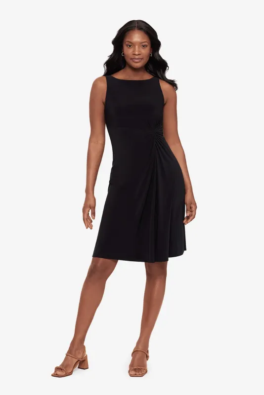 Remi Fit & Flair Shaping Dress in Black sold by Miraclesuit