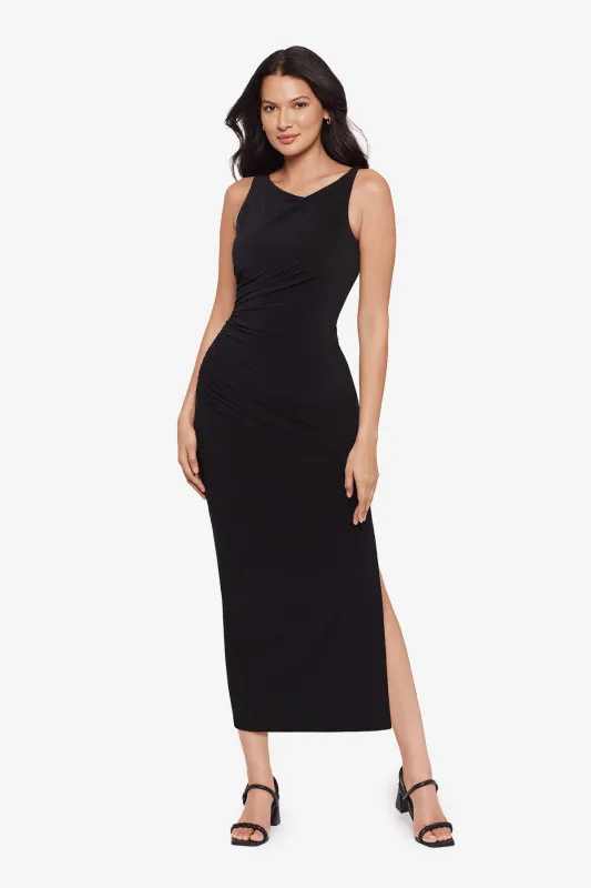 Maxi Shaping Dress in Black sold by Miraclesuit