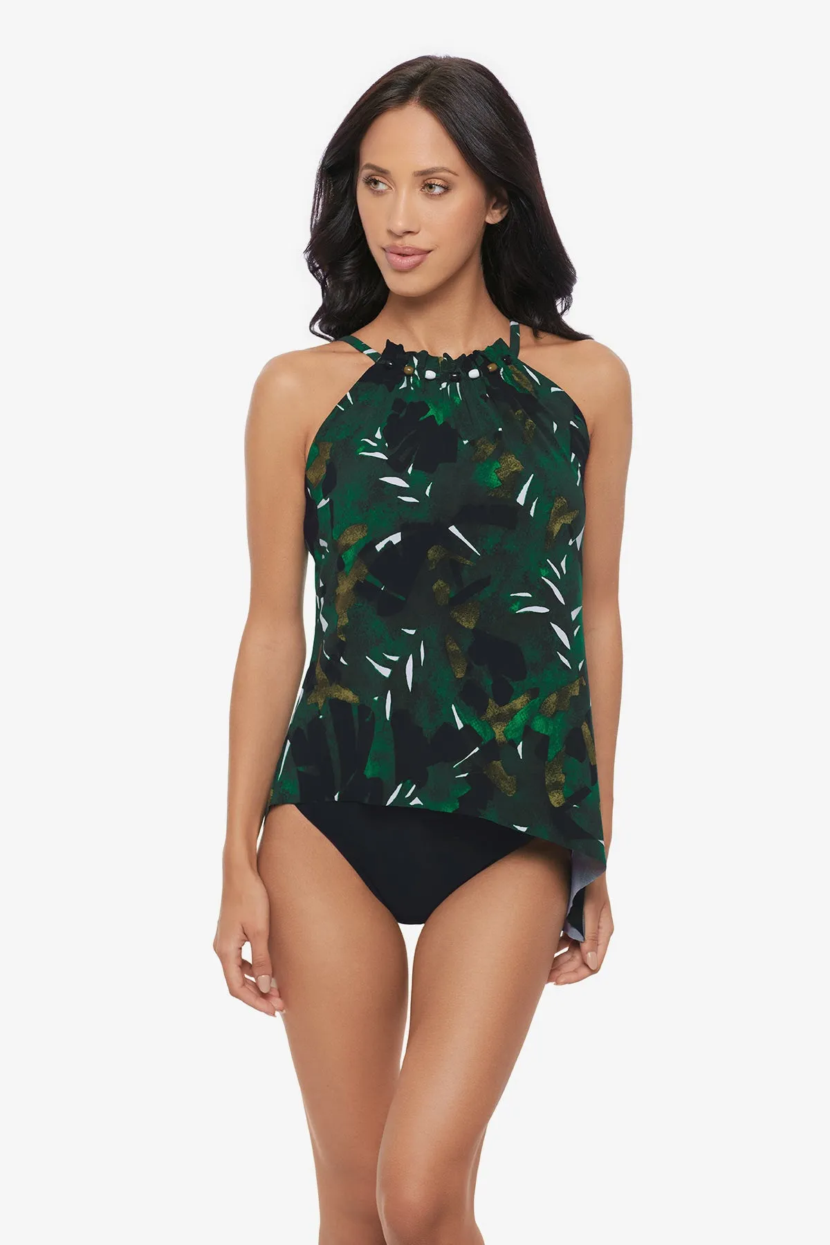 Regina Tankini Top in Palmetto sold by Miraclesuit