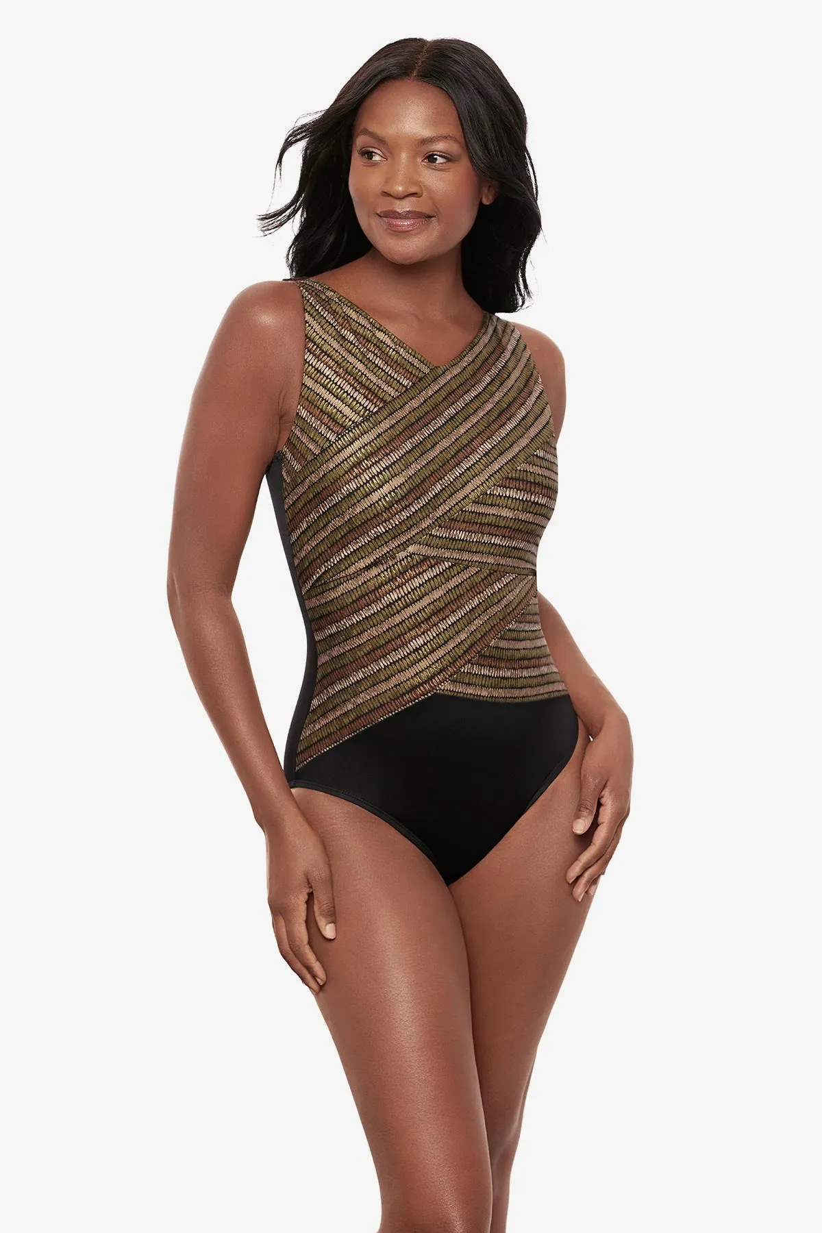 Brio One Piece in Sparkle Sands sold by Miraclesuit product image thumbnail 2
