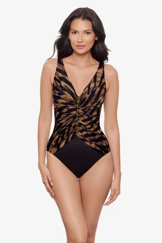 Charmer One Piece in Raya De Safari sold by Miraclesuit