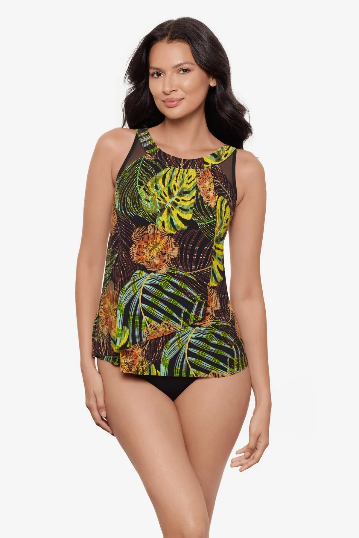 Ursula Tankini Top in Sunset Islet sold by Miraclesuit product image thumbnail 2