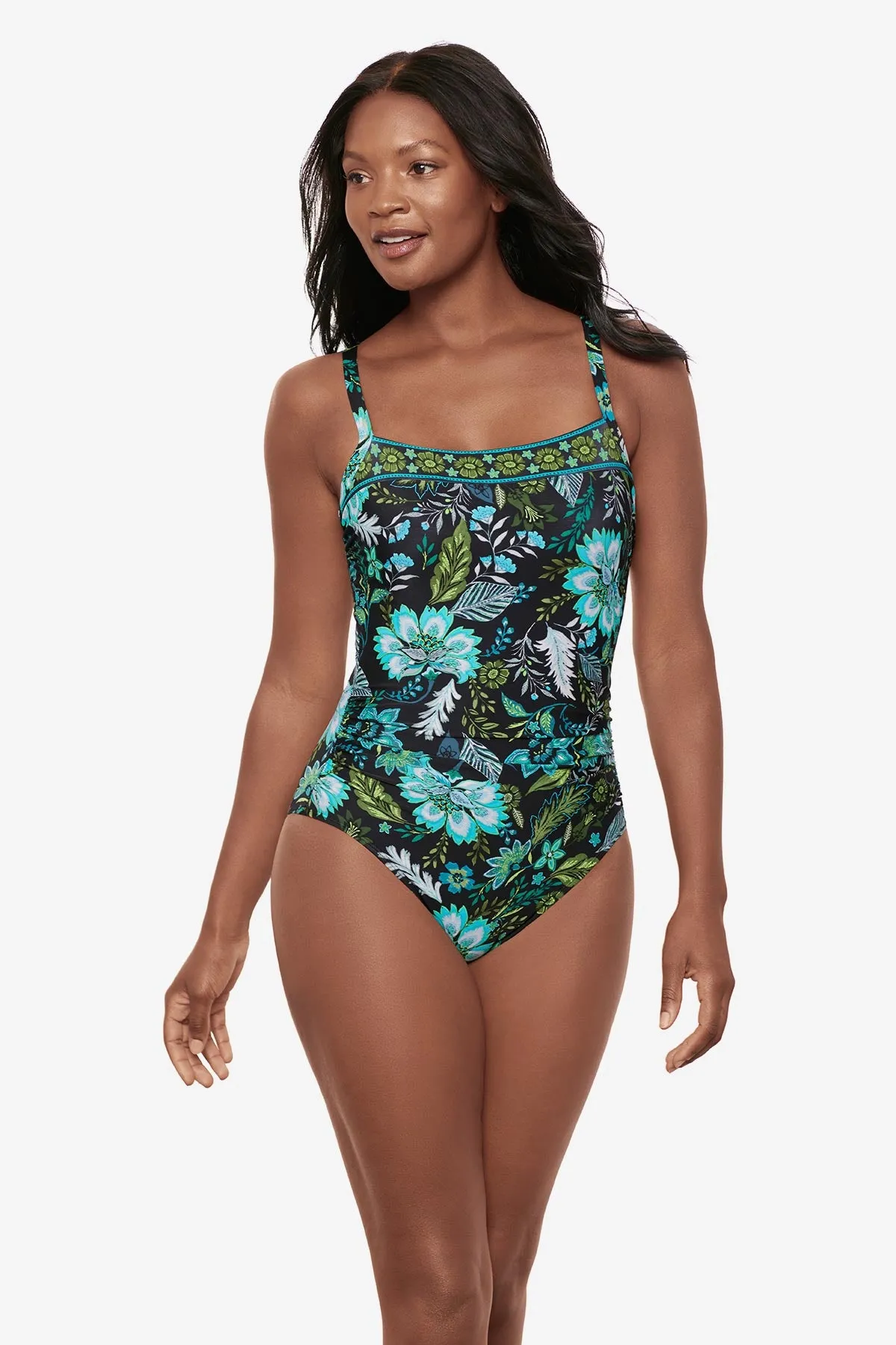 Kara One Piece in Florica sold by Miraclesuit