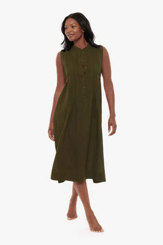Pleated Beach Dress Cover Up made by Miraclesuit