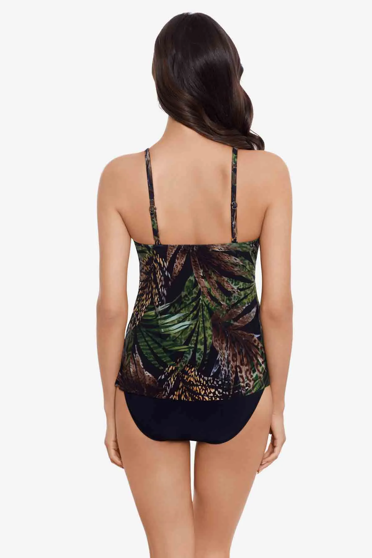 Clo Tankini Top in Nighthawk sold by Miraclesuit product image thumbnail 3