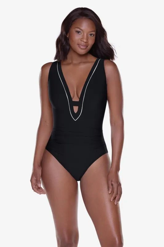 Zen One Piece in Black sold by Miraclesuit