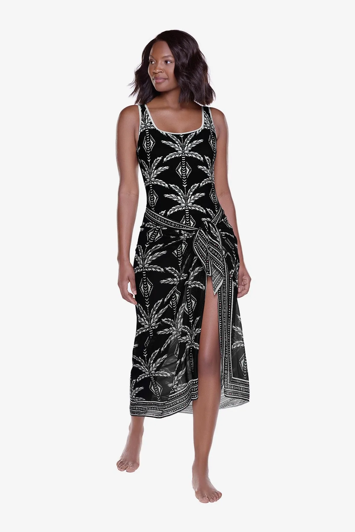 Pareo Cover Up in Ocean Blvd sold by Miraclesuit