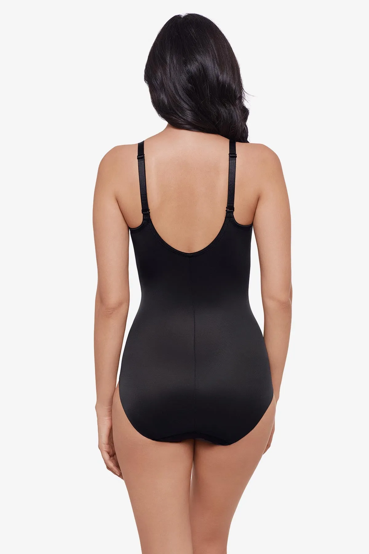 Sexy Sheer Shaping Padded Cup Bodysuit in Black sold by Miraclesuit product image thumbnail 4