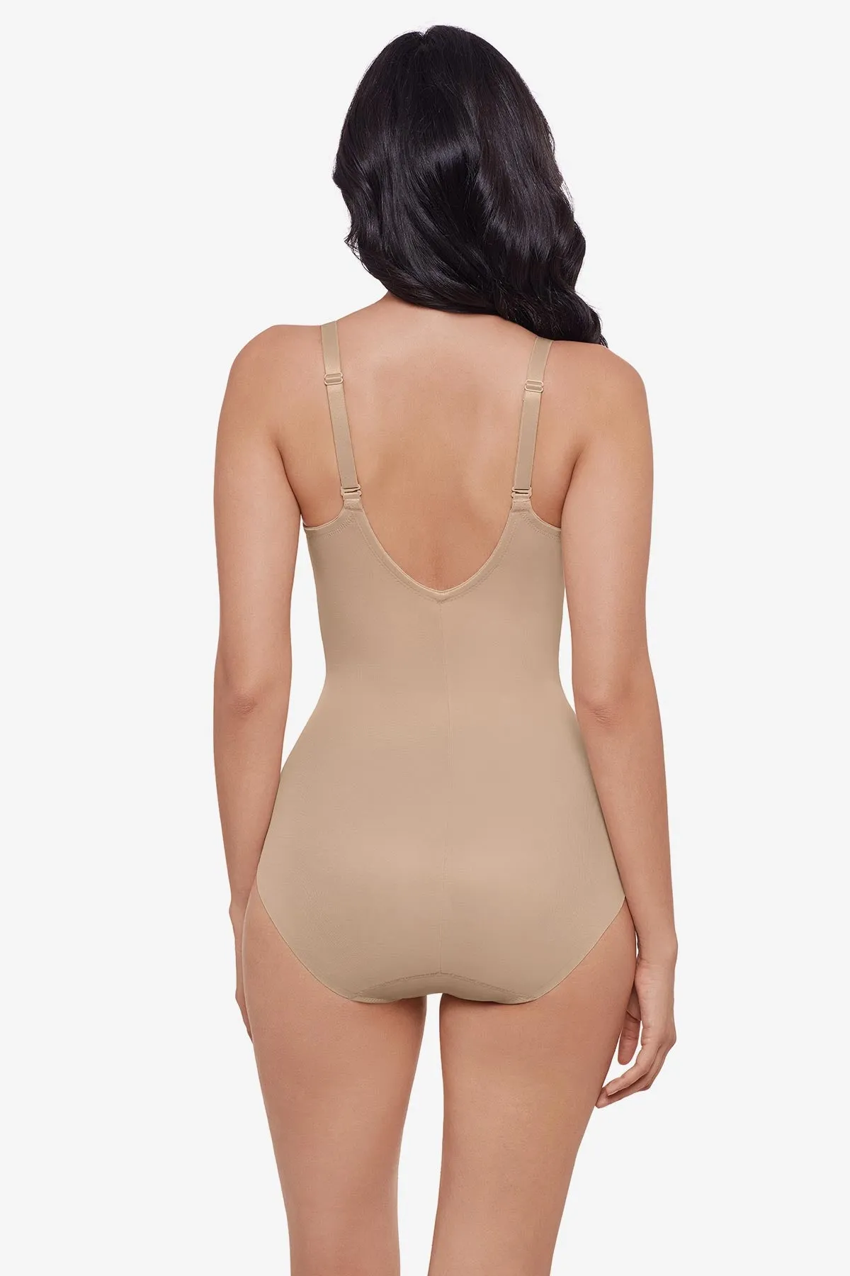Sexy Sheer Shaping Padded Cup Bodysuit in Warm Beige sold by Miraclesuit product image thumbnail 5
