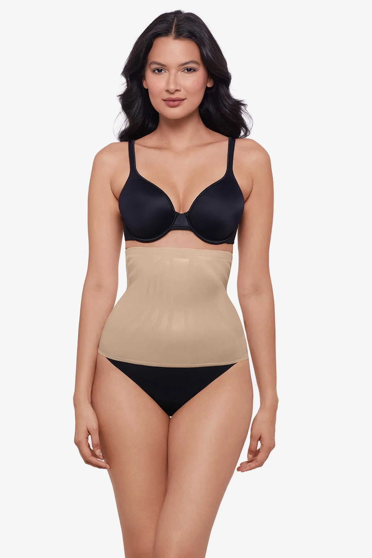 Modern Miracle® Step-In Waist Cincher in Warm Beige sold by Miraclesuit