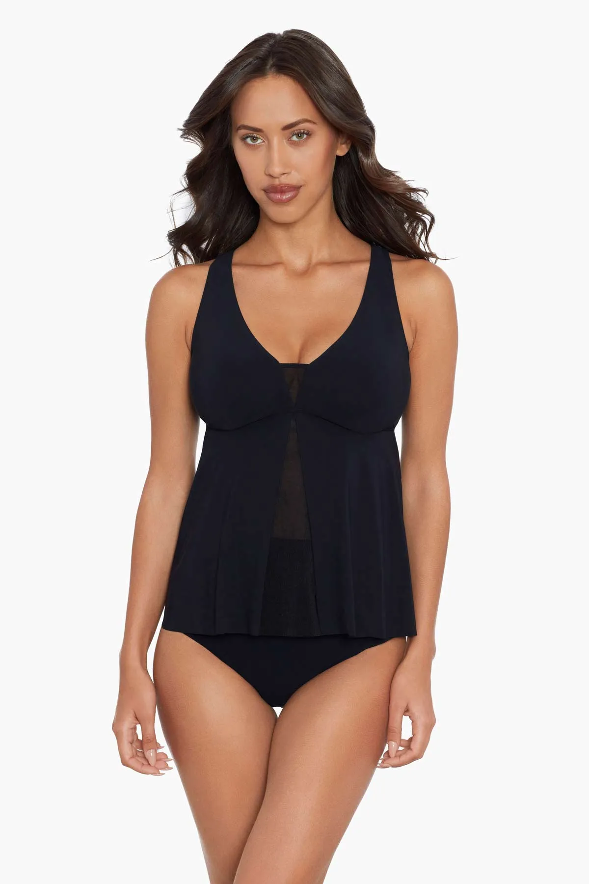 Sagitta Tankini Top in Dahlia sold by Miraclesuit product image thumbnail 2