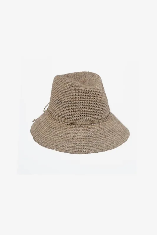 Dylan Fedora in Taupe sold by Miraclesuit