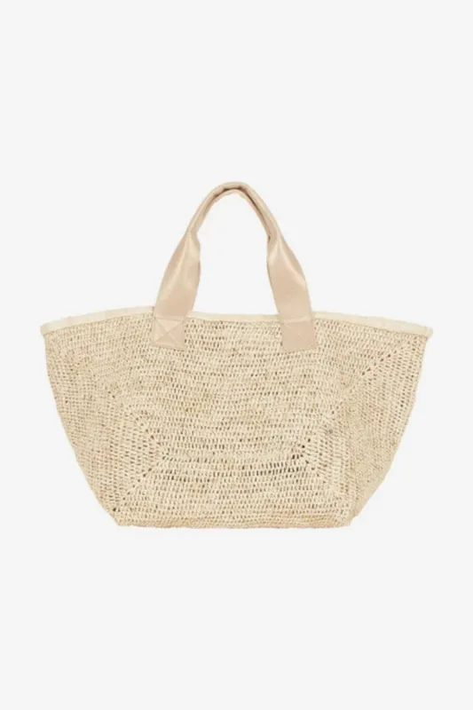 Gallipoli Tote Bag in Natural/Gold sold by Miraclesuit