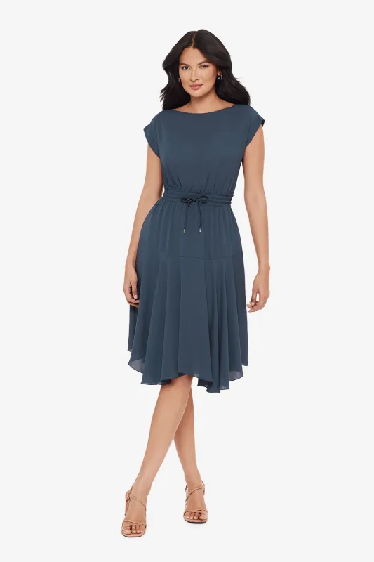 Soft Georgette Float Dress in Slate sold by Miraclesuit