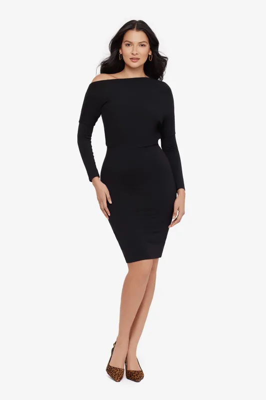 Miraluxe Demi Dress in Black sold by Miraclesuit
