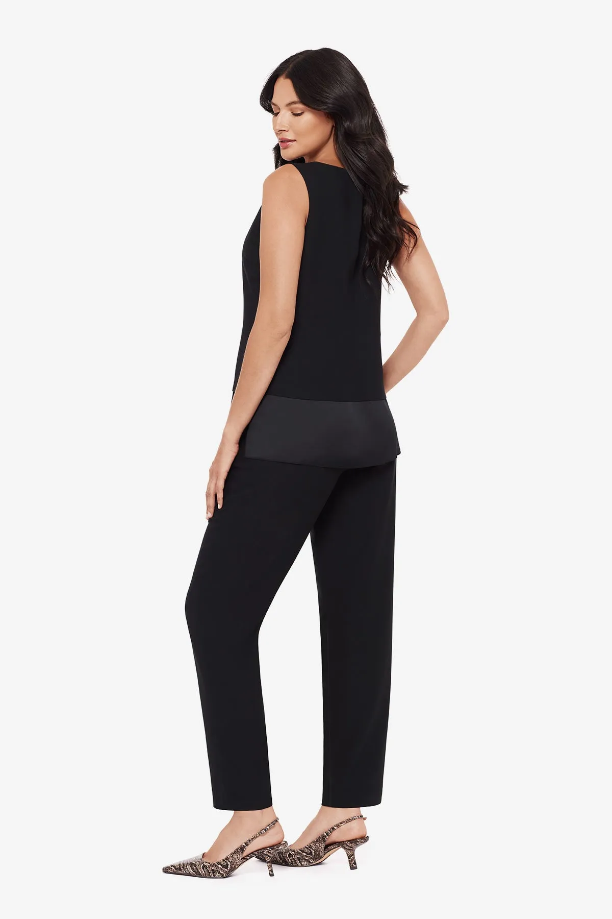 Crepe Layered Tunic in Black sold by Miraclesuit product image thumbnail 4