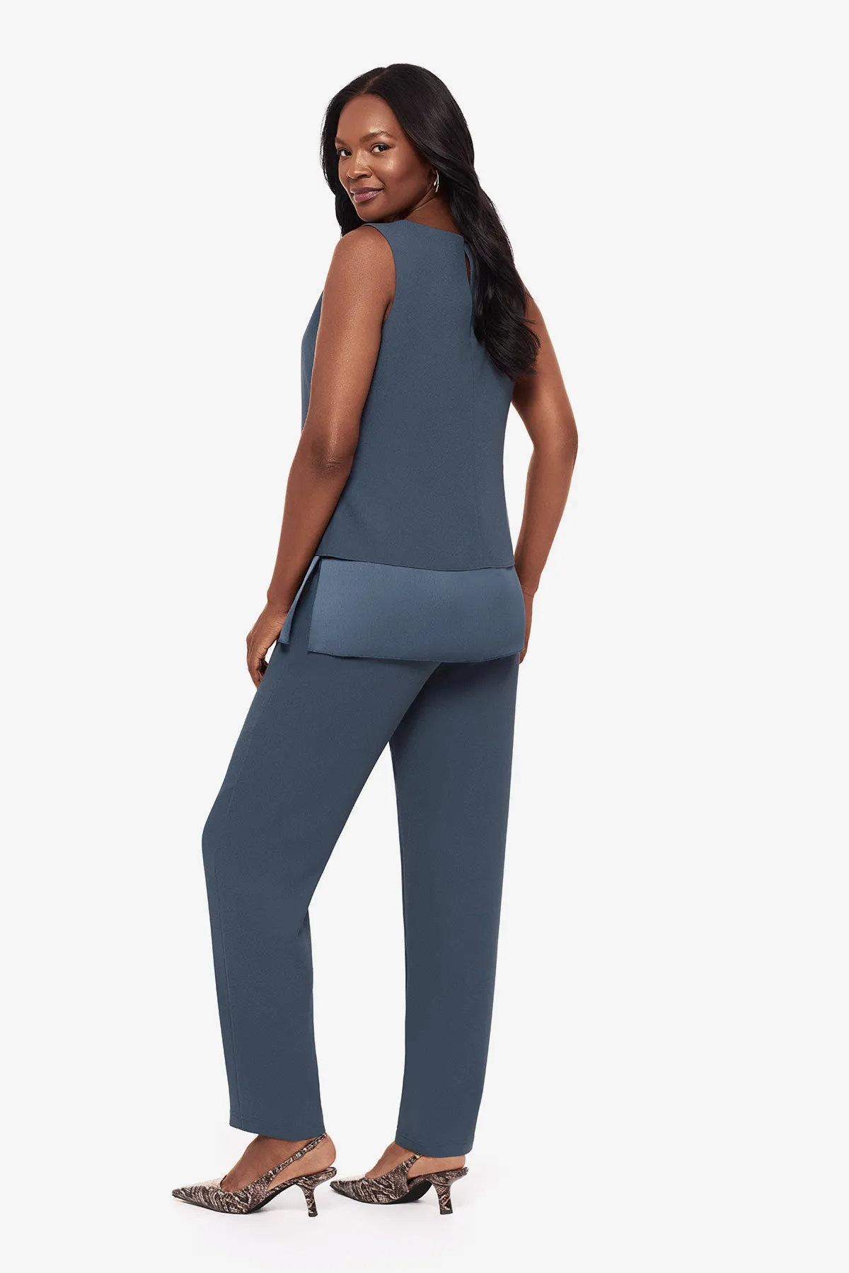 Crepe Easy Jogger in Slate sold by Miraclesuit product image thumbnail 3